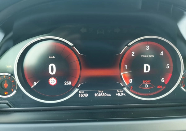 BMW Seria 6 cena 139000 przebieg: 105000, rok produkcji 2014 z Gniezno małe 466